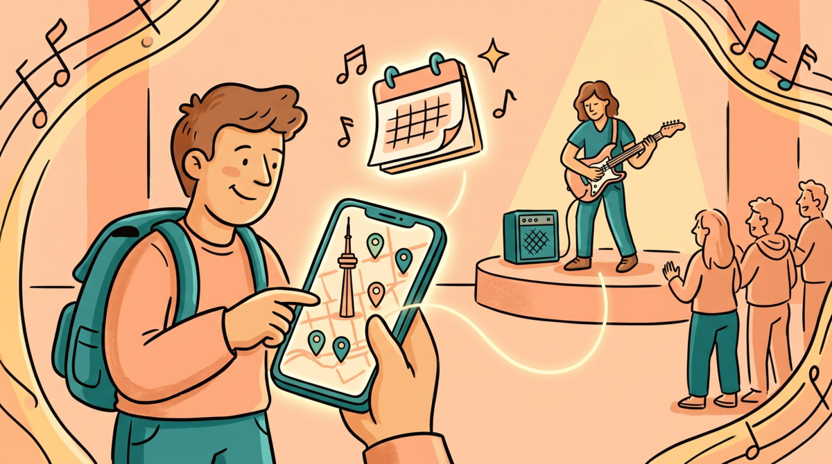 How adding your gigs to Tiplor helps fans find you — the gig calendar as a discovery engine